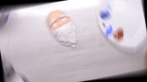 Раскрашиваем лицо Деда Мороза, пошаговый мастер класс