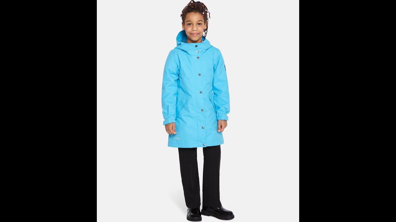 Парка демисезонная Huppa JANELLE 1 12360114-10160 (голубая) смотреть онлайн