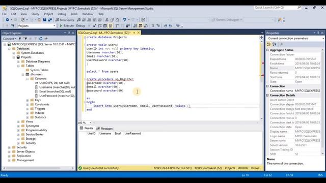 Restaurant - Registration (part 2) SQL ASP.NET c# смотреть онлайн