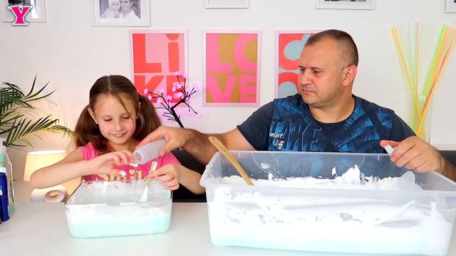 БОЛЬШОЕ против МАЛЕНЬКОГО ВСЕ до КАПЛИ Слайм ЧелленджЧао Юля смотреть онлайн