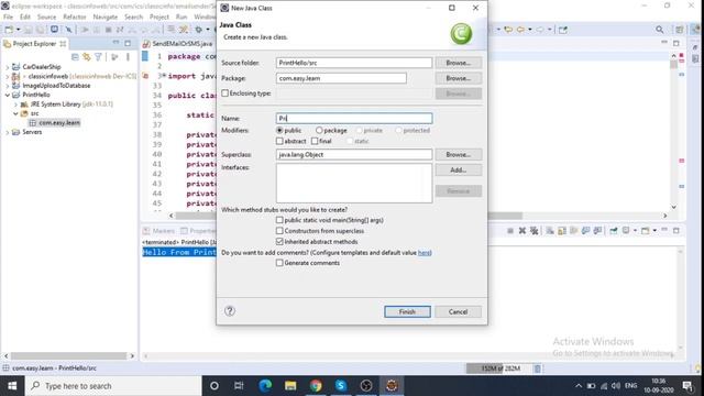 Print Hello World | Print Hello World In Java | Print Hello World Program | Java Programming | Java смотреть онлайн