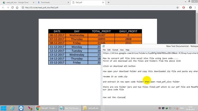 how to convert pdf to xlsx using java code смотреть онлайн