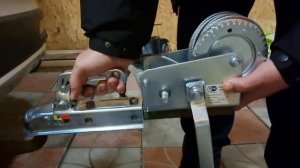 Лебёдки на фаркоп авто для лодочного прицепа! теперь  достать лодку можно на любом слипе- легко
