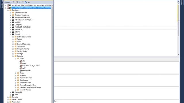 SQL Server Authorization Component(Securable) Demo смотреть онлайн