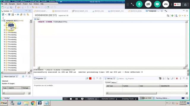 SAP HANA Schema Table смотреть онлайн