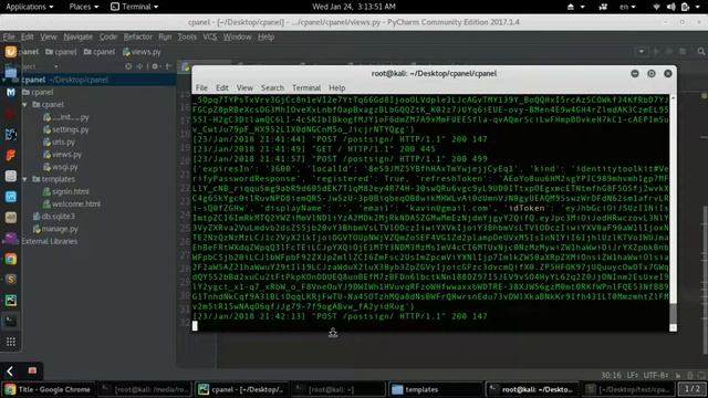 Python Django with Google Firebase Authentication - SignIn Alert, Request Session, Logout #pyrebase смотреть онлайн