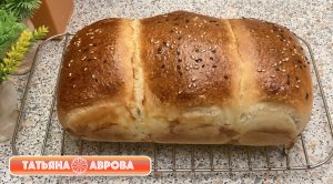 Хлеб молочный на закваске из пшеничной муки высшего сорта