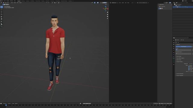 SIMS 4 GAME TO BLENDER RENDER | SIMPLE TUTORIAL смотреть онлайн
