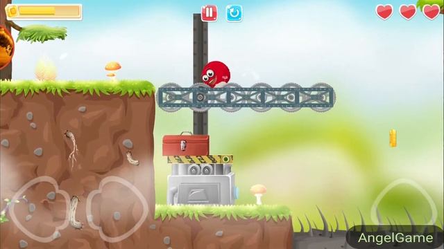 Red Ball Evolved Full Level Gameplay Part 1 смотреть онлайн