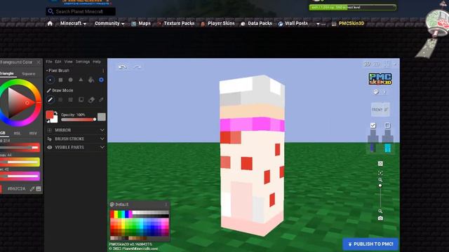 Making Mood Board Skins/The Right Way/ #minecraft #speedart/ смотреть онлайн