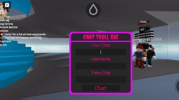 Chat Troll Script | Roblox Hydrogen And Fluxus