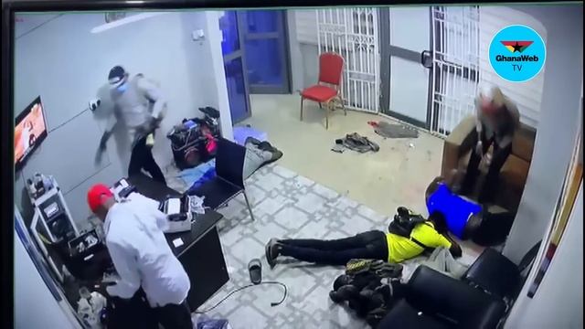 CCTV footage of how the Tarkwa Gold robbery incident happened смотреть онлайн