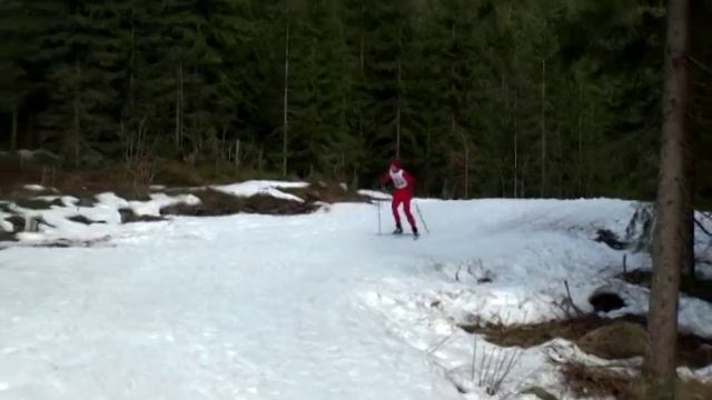 Skiimitasjon #1 Oddbjørn Hjelmeseth og Marit Bjørgen смотреть онлайн