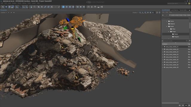 Rubble and Debris - Modular Set - Cryengine Tutorial смотреть онлайн