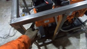 Каркас для дизель генератора своими руками.