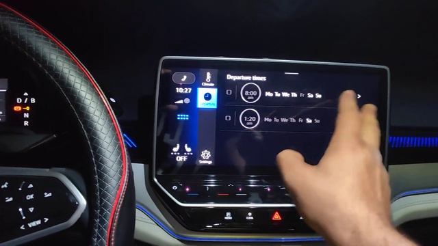 VW id4 id6 AC timer смотреть онлайн