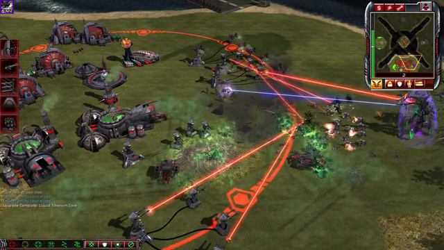 CNC 3 Kane's Wrath Nod vs Brutal AI - Steamroller (Reaper-17) смотреть онлайн