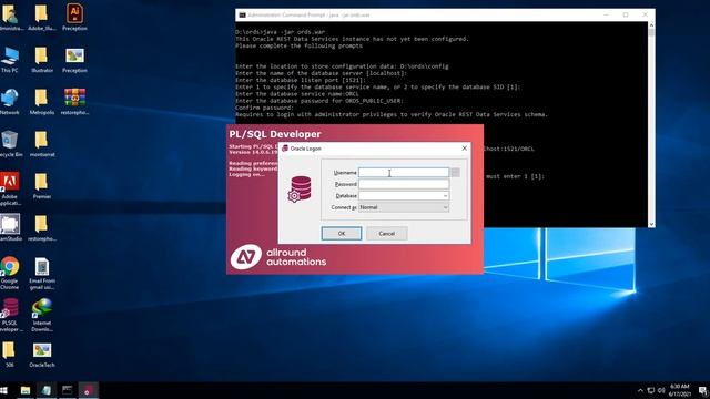 How to Install Oracle Apex 21.1 with ORDS 21 and apache tomcat 9 смотреть онлайн