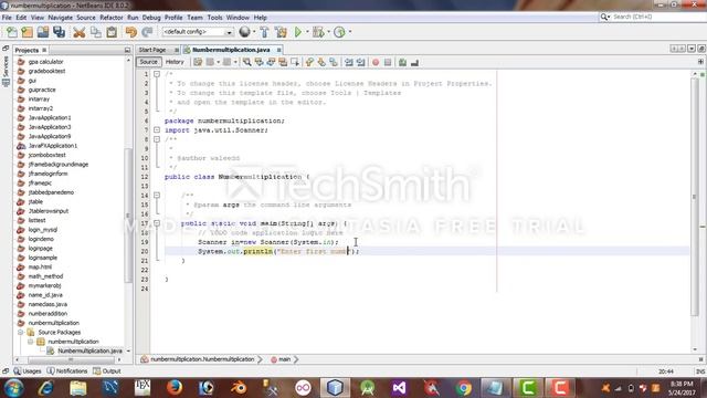 how to multiply two numbers in java netbeans |How to program |programming tutorial смотреть онлайн