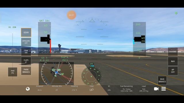 Infinite Flight -Flight Simulator  Boeing 747  взлет серьёзный авиационный симулятор
