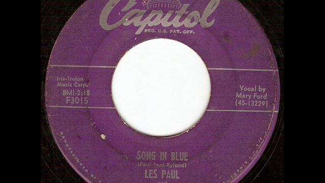 Les Paul and Mary Ford - Song In Blue смотреть онлайн