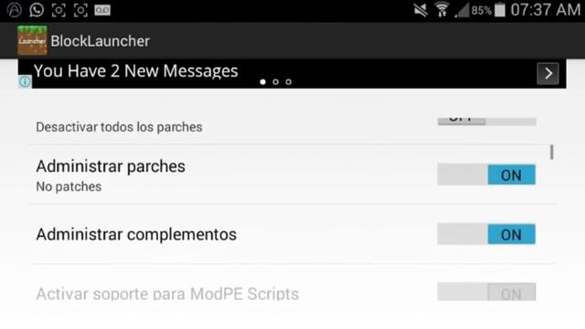Blocklauncher beta 2 - block launcher para Minecraft pocket edition 0.14.0 build 1 смотреть онлайн