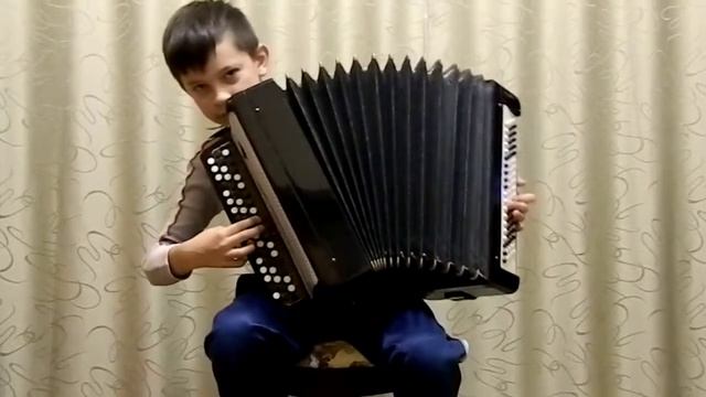 Русская частушка в обработке О. Гамаюнова, Баян. смотреть онлайн