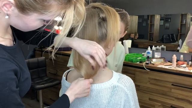 Макияж и прическа для выпускного вечера смотреть онлайн