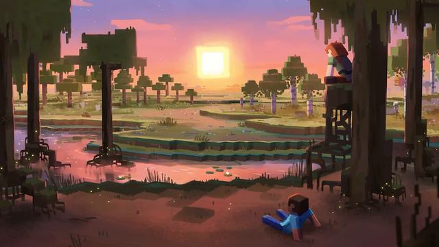 Otherside Minecraft by Lena Raine 1 hour Version смотреть онлайн