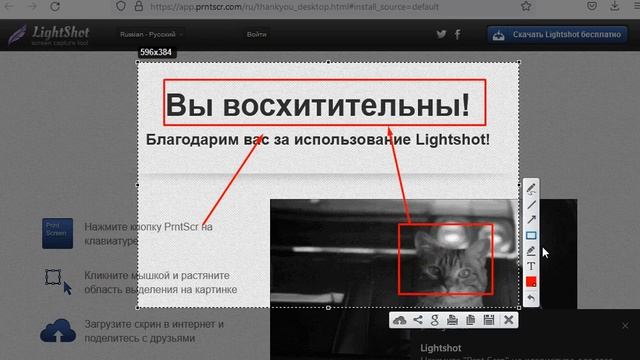 Lightshot Правильные скриншоты в Windows. Как быстро копировать смотреть онлайн
