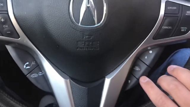 Сброс сервисного интервала Acura RDX после замены масла | Oil life reset смотреть онлайн