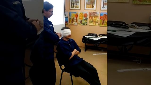 Десмургия. При травме глаз. смотреть онлайн