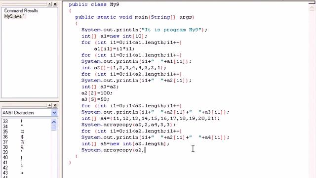 #Java Урок 28 Одномерные массивы. Копирование. Сортировка смотреть онлайн