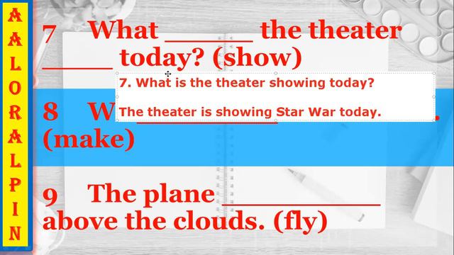 1 February Class 6 English Grammar Present Continuous Tense 2 смотреть онлайн