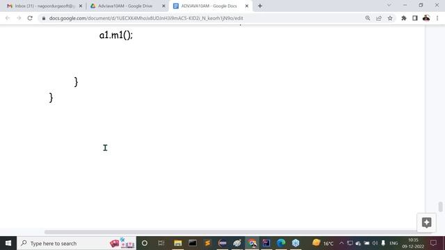 ADV. JAVA with JAVA Frameworks tutorials || Session - 6 || by Mr. Nagoor Babu On 09-12-2022@10AM IS смотреть онлайн