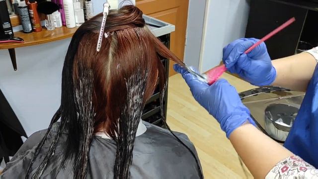 Возвращаю РОДНОЙ цвет! Из ЧЕРНОГО в РЫЖИЙ без обесцвечивания! смотреть онлайн