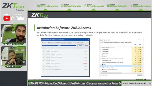 YouTube Live ? Migración ZKAccess 3.5 a ZKBioAccess смотреть онлайн