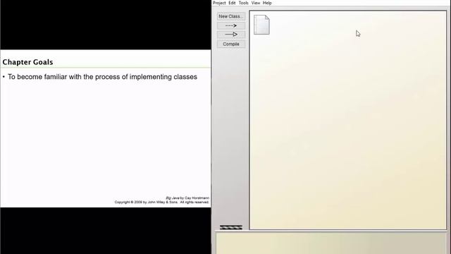Big java 3.0: IMPLEMENTING CLASSES смотреть онлайн