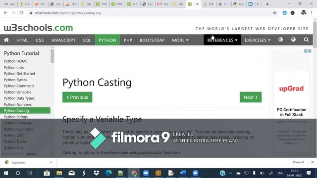 Reverse Loop: Python смотреть онлайн