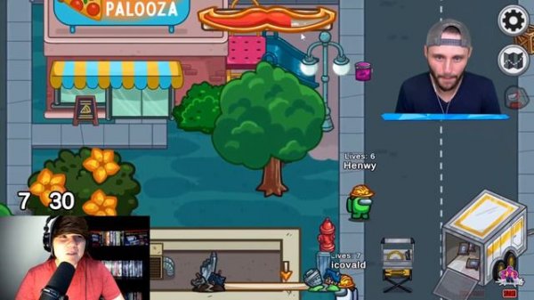 Destruction Mod in Among Us @SSundee REACTION!