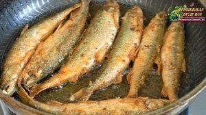 Жарить рыбу буду только так, нашёл лучший способ, жарить корюшку, секрет в панировке и.....?