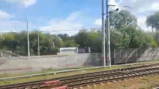 Поездка на электричке ЭД4М-0347 Пл. 43 км. - Москва Курский Вокзал смотреть онлайн