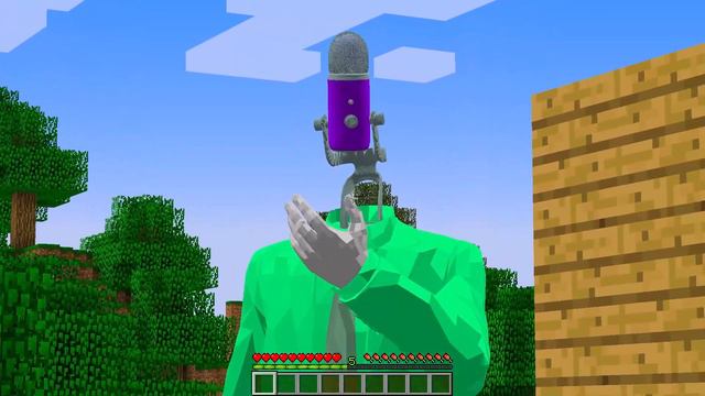 TITAN MİCROPHONE MAN GELİŞİMİ 😱 - Minecraft смотреть онлайн