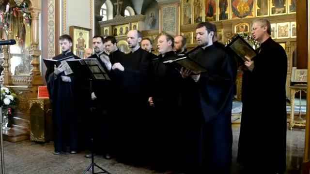 Аще и во гроб. Кондак Пасхи, глас плагальный 4 Га смотреть онлайн