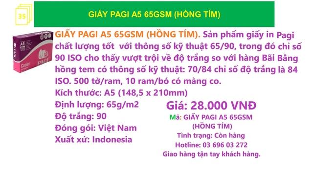 GIẤY A3 - GIẤY A4 - GIẤY A5 [VĂN PHÒNG PHẨM] [VĂN PHÒNG PHẨM ANTECH] смотреть онлайн