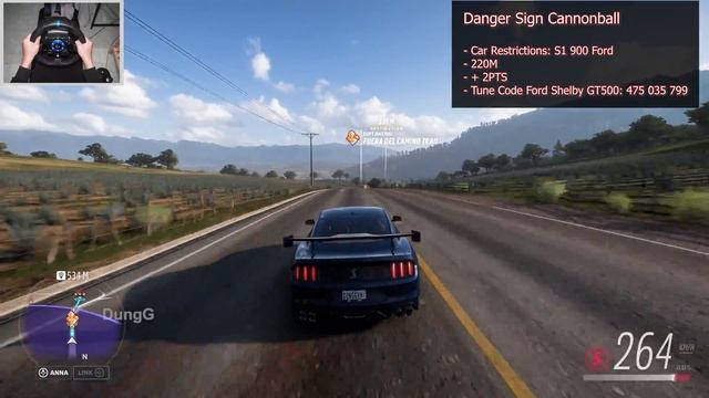 Forza Horizon 5 Danger Sign Cannonball Spring season Series 16 смотреть онлайн