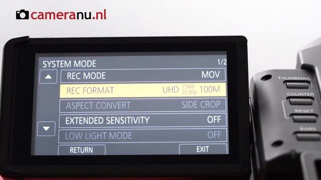 Panasonic AG-UX90 videocamera смотреть онлайн