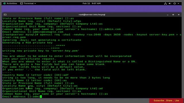 Setup Self Signed SSL/TLS on MySQL 8 | Enable SSL Connections for MySQL смотреть онлайн