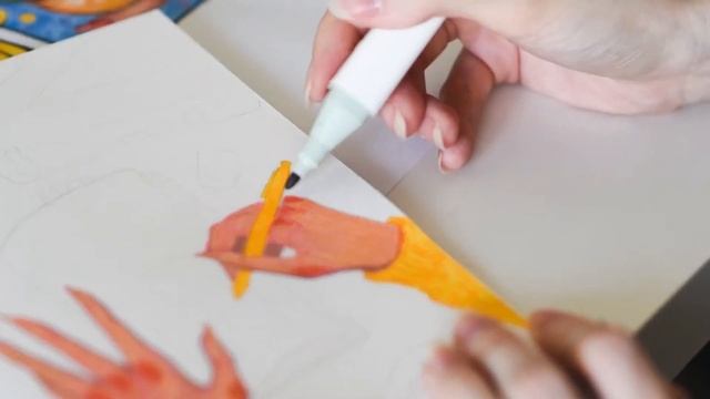 Можно ли нарисовать что-то маркерами за 133 рубля | Рисую | Болтаю смотреть онлайн