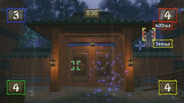 Ninja Reflex Nintendo Wii Gameplay - Shuriken смотреть онлайн